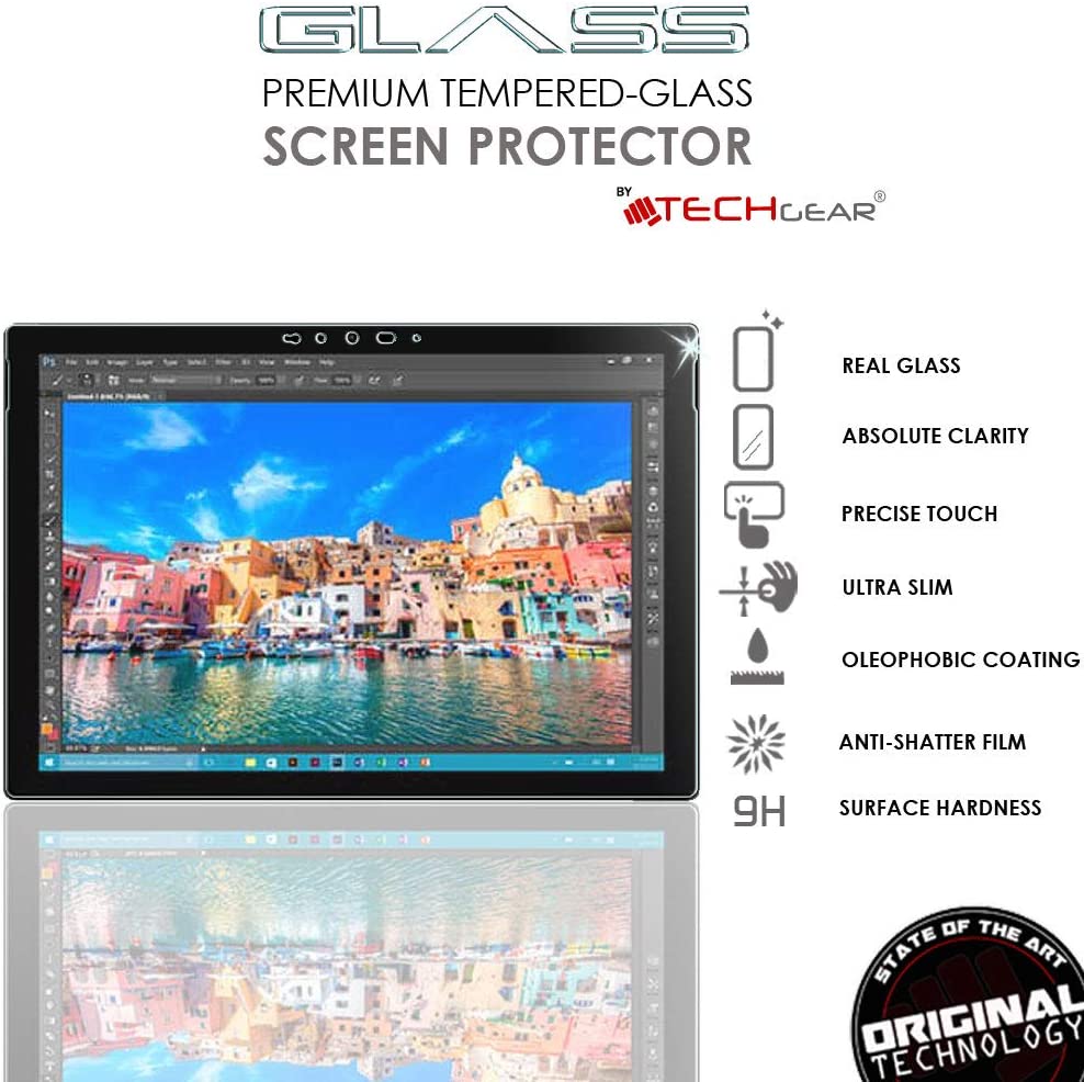 Microsoft Surface Pro 7 / Pro 7 Plus, Tempered Glass Screen Protector
