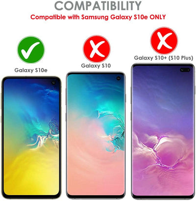 [3 Pack] Screen Protectors for Samsung Galaxy S10E CLEAR LCD Screen Protectors Cover Guards Compatible with Samsung S10E (NOT for S10)