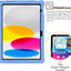 [Bumper Case] Shockproof Soft Easy Grip Case for Apple iPad 11th & 10th Generation, iPad 2025 / 2022