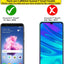 Huawei P Smart 2018 Tempered Glass Screen Protectors