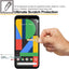 [2 Pack] TECHGEAR Pixel 4 XL Tempered Glass Screen Protector, GLASS Edition [9H Hardness] [No-Bubble] Compatible with Google Pixel 4 XL