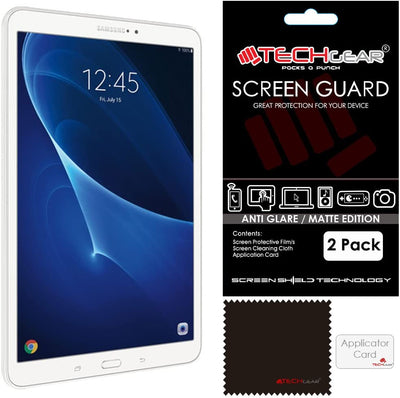 [Pack of 2] TECHGEAR Anti Glare Screen Protectors for Samsung Galaxy Tab A 10.1 (SM-T580 / SM-T581 / SM-T585) - Matte Lcd Screen Protector
