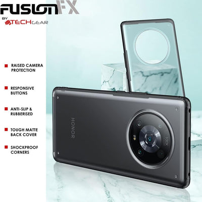 [Fusion FX Case] Slim & Light Tough Fused Gel Bumper & Hard Back Matte Case for Honor Magic 4 Pro 5G