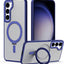 [Fusion Armour Ring] Premium Tough Protective Magnetic Ring Kickstand Case, Wireless Charging Cover for Samsung Galaxy S23 Plus