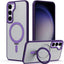 [Fusion Armour Ring] Premium Tough Protective Magnetic Ring Kickstand Case, Wireless Charging Cover for Samsung Galaxy S23 Plus