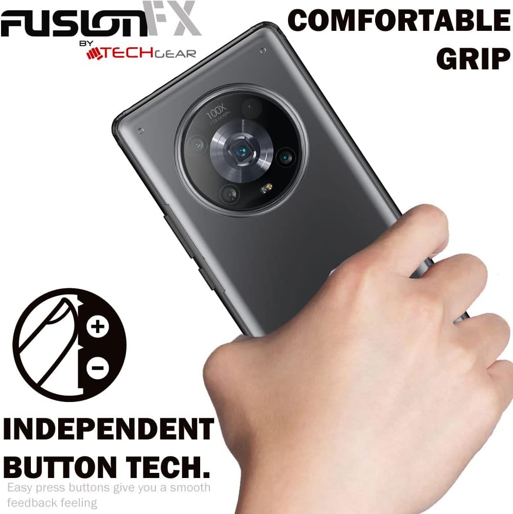 [Fusion FX Case] Slim & Light Tough Fused Gel Bumper & Hard Back Matte Case for Honor Magic 4 Pro 5G