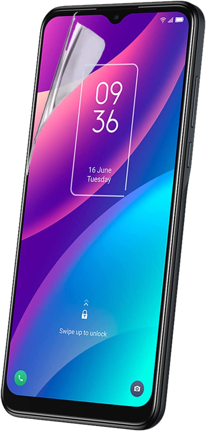 [5 Pack] TECHGEAR Screen Protectors Compatible for TCL 306& TCL 30 SE, CLEAR LCD Screen Protectors Cover Guards