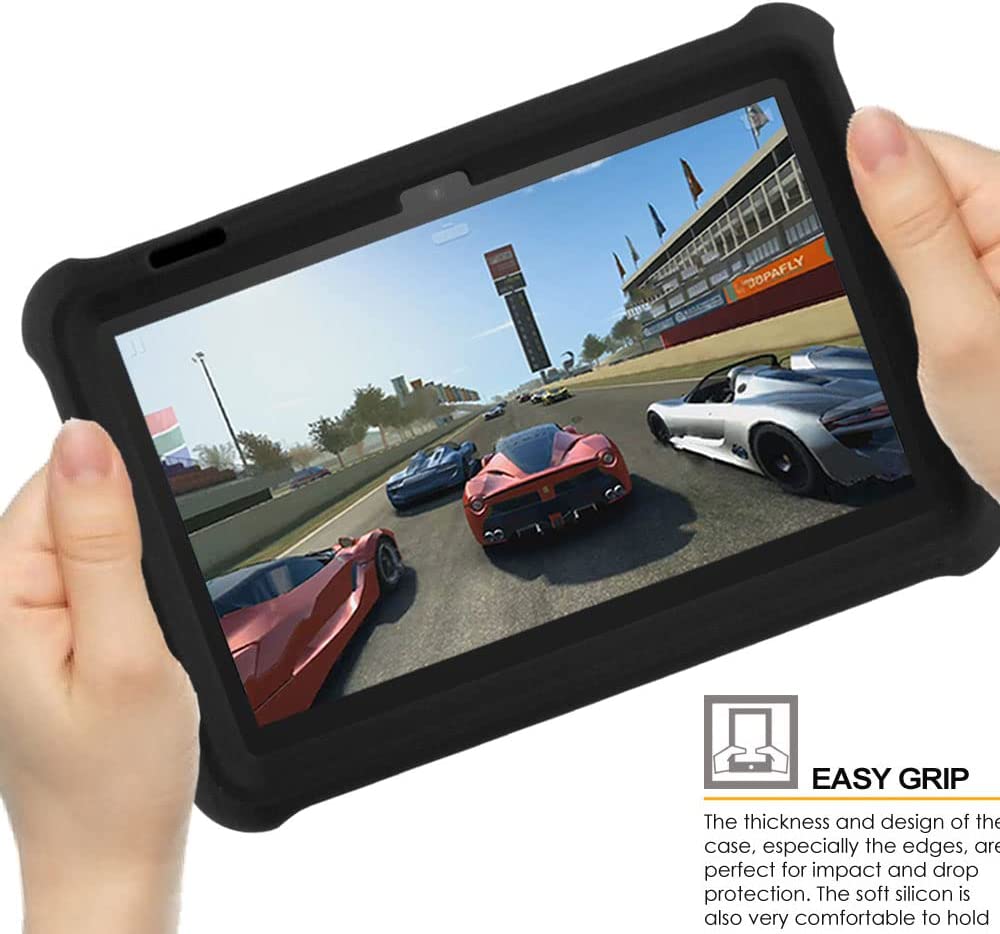 [Bumper Case] Shockproof Soft Easy Grip Case for Amazon Fire 7" (2022 / 12th Generation)