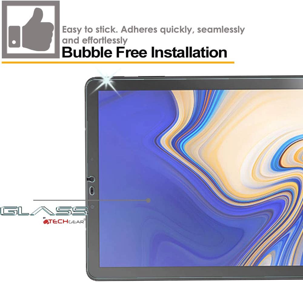 TECHGEAR Anti-Glare Screen Protector Compatible with Samsung Galaxy Tab S4 10.5"(SM-T830 Series) - MATTE Tempered Glass Screen Protector
