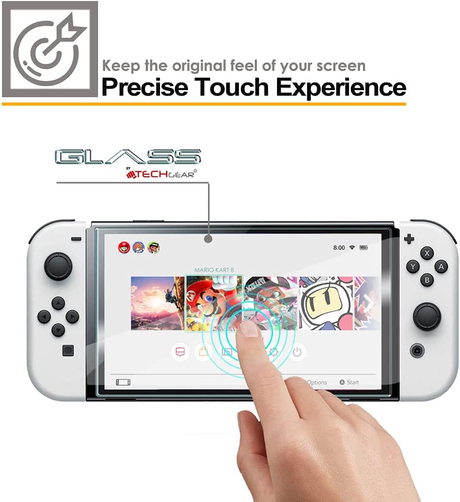 Nintendo Switch OLED 7" Tempered Glass Screen Protectors
