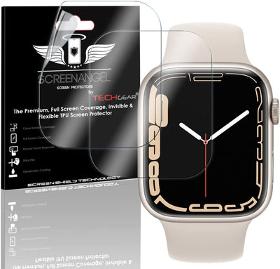 Apple Watch 41mm / 45mm [Series 9, 8, 7] Full Coverage TPU Film Screen Protectors