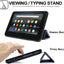 [Smart Case] Slim Stand Cover with Auto Sleep/Wake for Amazon Fire 7 (2022 / 12th Generation)