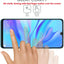 TECHGEAR Screen Protector fits Huawei P30 Lite [ghostSHIELD Edition] Reinforced TPU film Screen Protector with FULL Screen Coverage inc