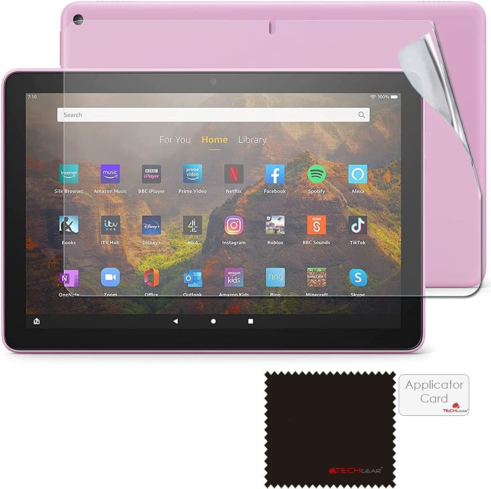 Amazon Fire HD 8" / HD 8" Plus (14th / 12th / 10th Generation) Clear Film Screen Protectors