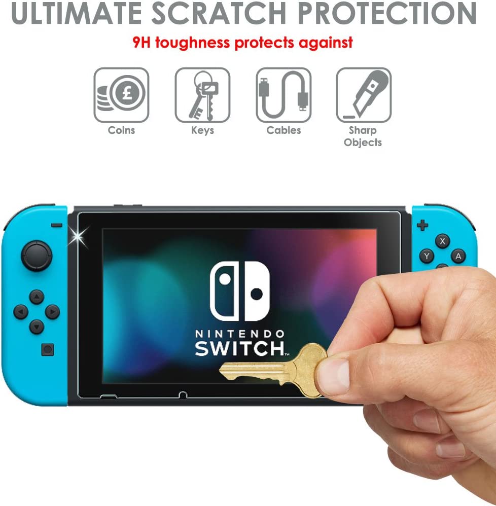 Nintendo Switch Lite Tempered Glass Screen Protectors