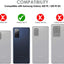 [3 Pack] TECHGEAR Screen Protectors Compatible with Samsung Galaxy S20 FE (S20 Fan Edition), CLEAR LCD Screen Protectors Cover Guards