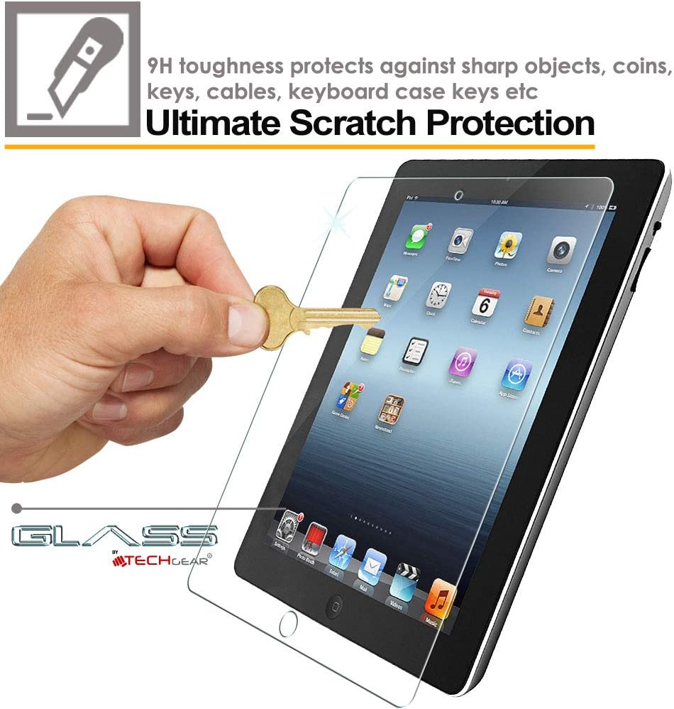 iPad Air 2, Air 9.7", iPad 6 Tempered Glass Screen Protectors