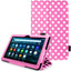 [Folio Case] Smart Cover Stand with Auto Sleep/Wake & Hand Strap For Amazon Fire HD 8" / HD 8" Plus (2024, 2022 & 2020 / 14th, 12th & 10th Generation)