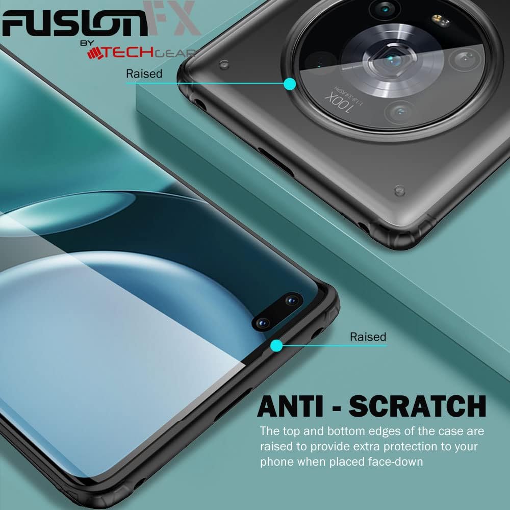 [Fusion FX Case] Slim & Light Tough Fused Gel Bumper & Hard Back Matte Case for Honor Magic 4 Pro 5G