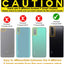 [3 Pack] TECHGEAR Screen Protectors Compatible with Huawei P Smart 2021, CLEAR LCD Screen Protectors Cover Guards