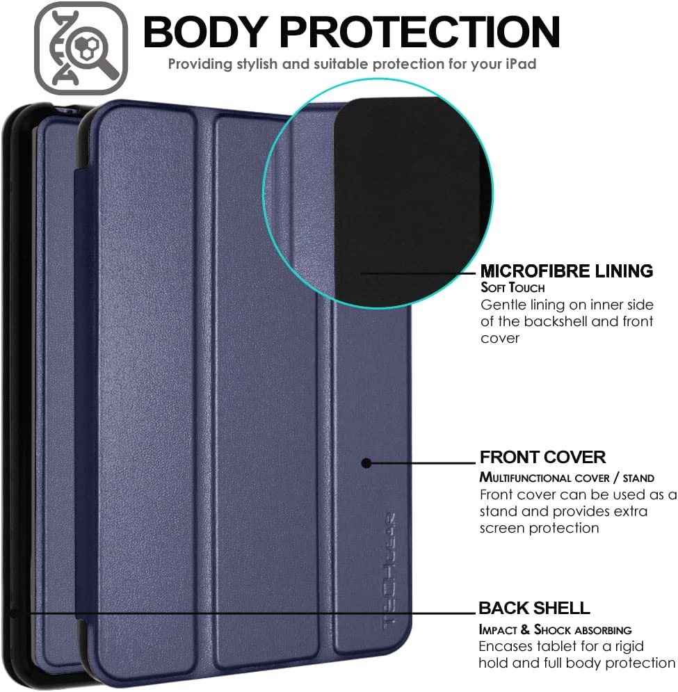 [Smart Case] Slim Stand Cover with Auto Sleep/Wake for Amazon Fire 7 (2022 / 12th Generation)