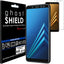 [3 Pack] TECHGEAR Screen Protectors to fit Samsung Galaxy A8 2018 [ghostSHIELD Edition] Flexible TPU Screen Protector with Full Screen Coverage