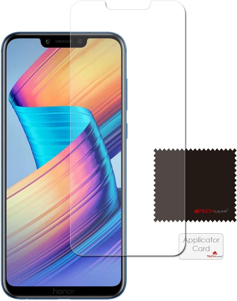 [3 Pack] TECHGEAR Screen Protectors fit Honor Play - Clear Lcd Screen Protectors Cover Guards
