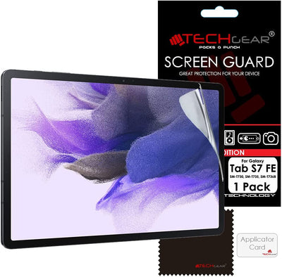 Samsung Galaxy Tab S7 FE 12.4" (SM-T730 Series) Clear Film Screen Protectors
