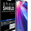 [Pack of 3] TECHGEAR Screen Protectors for Honor View 20 [ghostSHIELD Edition] Reinforced TPU film Screen Protector with FULL Screen Coverage inc