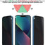 iPhone 13 Pro Max Anti Spy, Privacy Tempered Glass Screen Protectors