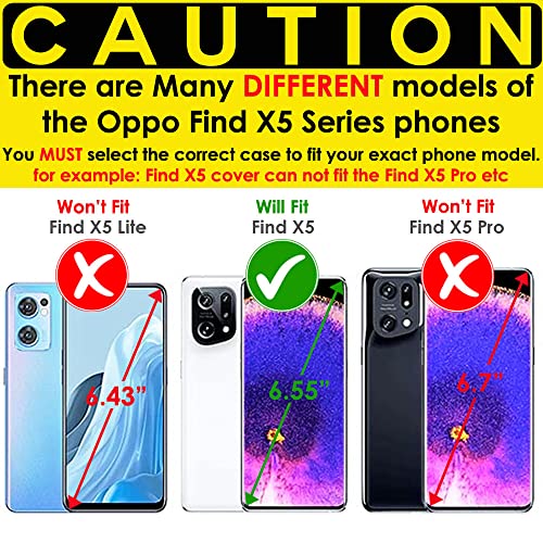 [CarbonFlex Case] Premium Shockproof Soft Slim Cover with Carbon Fibre Effect For Oppo Find X5