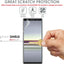 TECHGEAR Screen Protector fits Sony Xperia 5 [ghostSHIELD Edition] Reinforced TPU film Screen Protector with FULL Screen Coverage inc