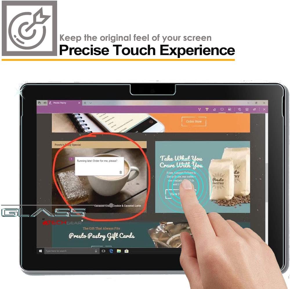 Microsoft Surface Pro 2017, Surface Pro 6 / 5 / 4 - Anti-Glare, MATTE Tempered Glass Screen Protector