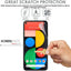 TECHGEAR Screen Protector fits Google Pixel 5 [Screen Angel Edition] [Case Friendly] [Bubble Free] [FULL Screen Coverage] HD Clear Flexible TPU Film