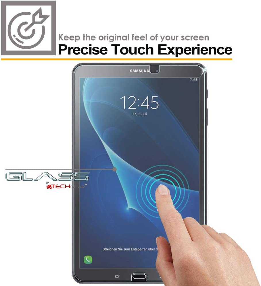 TECHGEAR Anti-Glare Screen Protector Compatible with Samsung Galaxy Tab A 6 10.1" 2016 / 2018 (SM-T580 Series) - MATTE GLASS Genuine Tempered Glass