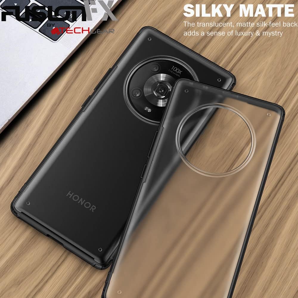 [Fusion FX Case] Slim & Light Tough Fused Gel Bumper & Hard Back Matte Case for Honor Magic 4 Pro 5G