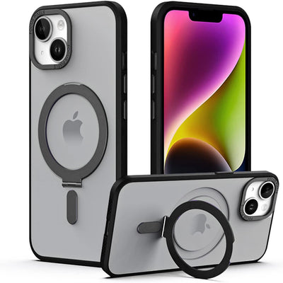 [Fusion Armour Ring] Premium Tough Protective Magnetic Ring Kickstand Case, MagSafe Case for iPhone 14 Pro 6.1"
