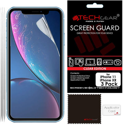 iPhone 11 / iPhoen XR Clear Film Screen Protectors