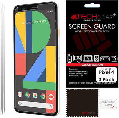 Google Pixel 4 Clear Film Screen Protectors