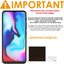 Motorola Moto G32 / G50 / G30 / G10 Clear Film Screen Protectors
