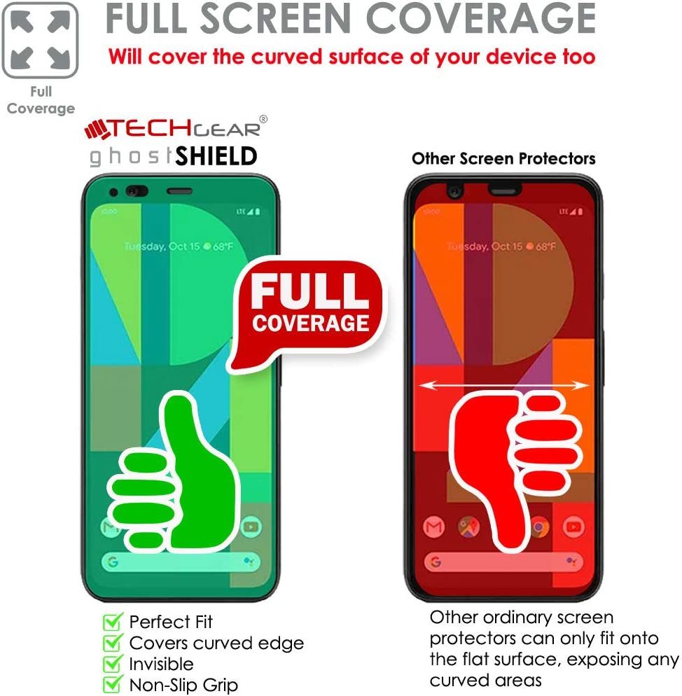 Google Pixel 4 XL Full Coverage TPU Film Screen Protectors