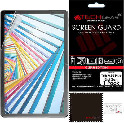Lenovo Tab M10 Plus 3rd Gen 2022 (10.6") TB125 / TB128 Clear Film Screen Protectors