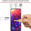 [Pack of 3] TECHGEAR Screen Protectors for Honor View 20 [ghostSHIELD Edition] Reinforced TPU film Screen Protector with FULL Screen Coverage inc