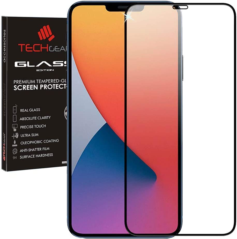 iPhone 12 / iPhone 12 Pro Full Coverage 3D Tempered Glass Screen Protectors