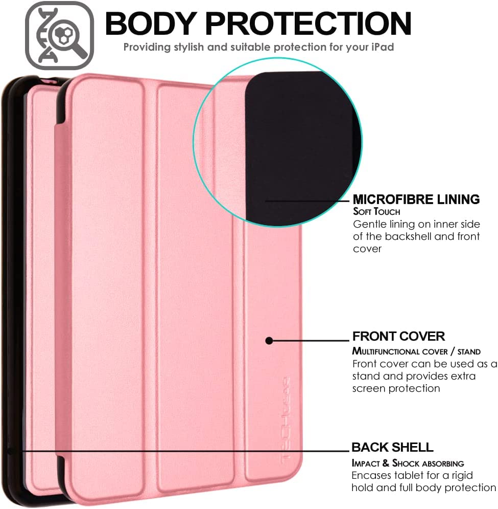 [Smart Case] Slim Stand Cover with Auto Sleep/Wake for Amazon Fire 7 (2022 / 12th Generation)