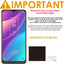 [5 Pack] TECHGEAR Screen Protectors Compatible for TCL 306& TCL 30 SE, CLEAR LCD Screen Protectors Cover Guards