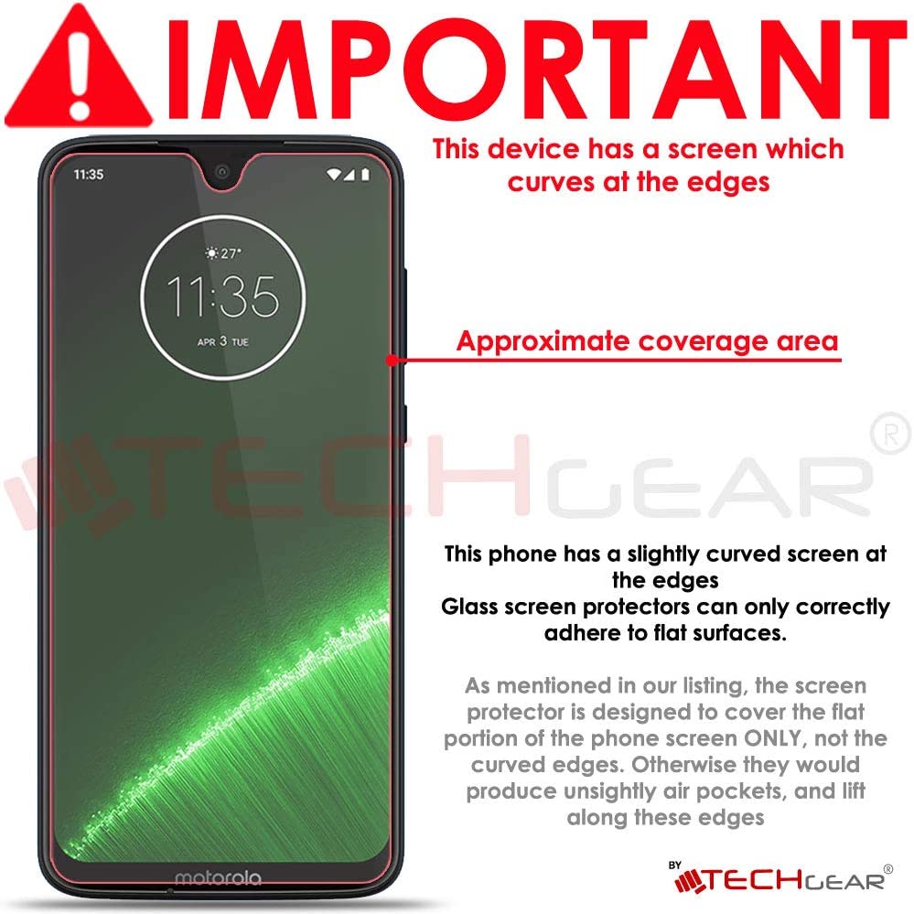 Moto G7 Plus Screen Protector  TECHGEAR GLASS