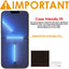 iPhone 16e Anti Glare, Matte Film Screen Protectors