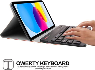 [Strike Folio] Keyboard Case for Apple iPad 11th & 10th Generation, iPad 2025 / 2022