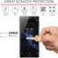 [3 Pack] TECHGEAR Screen Protectors to fit Sony Xperia XZ2 [ghostSHIELD Edition] TPU Screen Protector with Full Screen Coverage inc Curved Screen